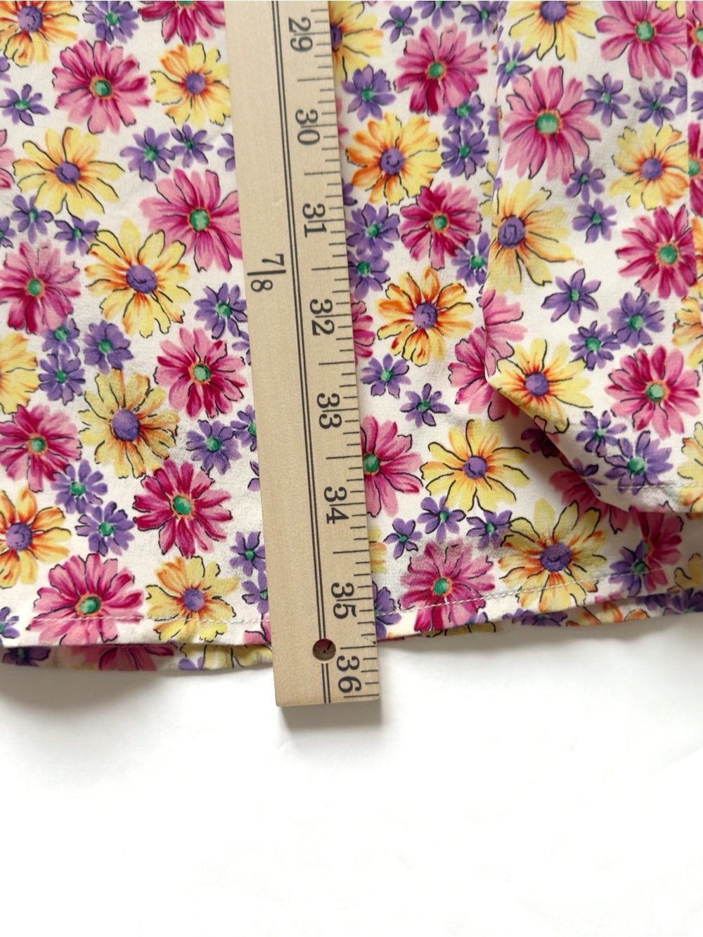 Vintage Talbots Silk Floral Maxi Skirt Womens 16 Button Up Cottagecore Colorful - Picture 10 of 11